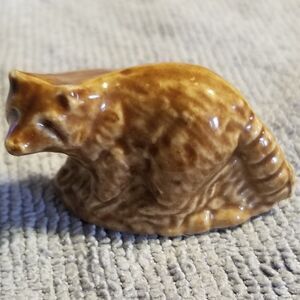 Vintage Wade of England Whimsies raccoon